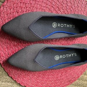 Rothy’s The Point size 10 in Shale